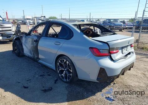 2025 BMW 330I from USA, damaged, VIN 3MW69CW03S8F40926